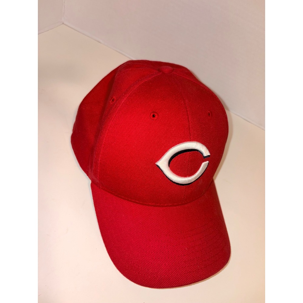 Cincinnati Reds MLB Baseball Hat Twins Enterprise Red Adjustable Strap Cap‎ Mens
